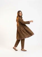 Mocha Muse Embroidered Lawn Cotton 2 Piece Suit