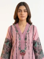 Blush Flora Embroidered Lawn Cotton 2 Piece Suit