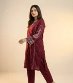 Maroon luxury shirt - Image 3