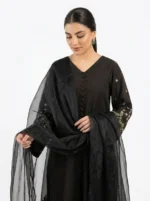 3PC Stitched Kylin Black Cambric
