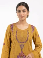Unstitched Amber Flora Lawn Suit