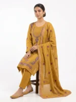 Unstitched Amber Flora Lawn Suit
