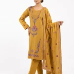 Unstitched Amber Flora Lawn Suit