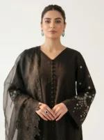 3PC Stitched Kylin Black Cambric