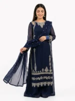 3PC Stitched Midnight Navy